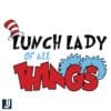 Dr Seuss Lunch Lady SVG File Fun Whimsical Design