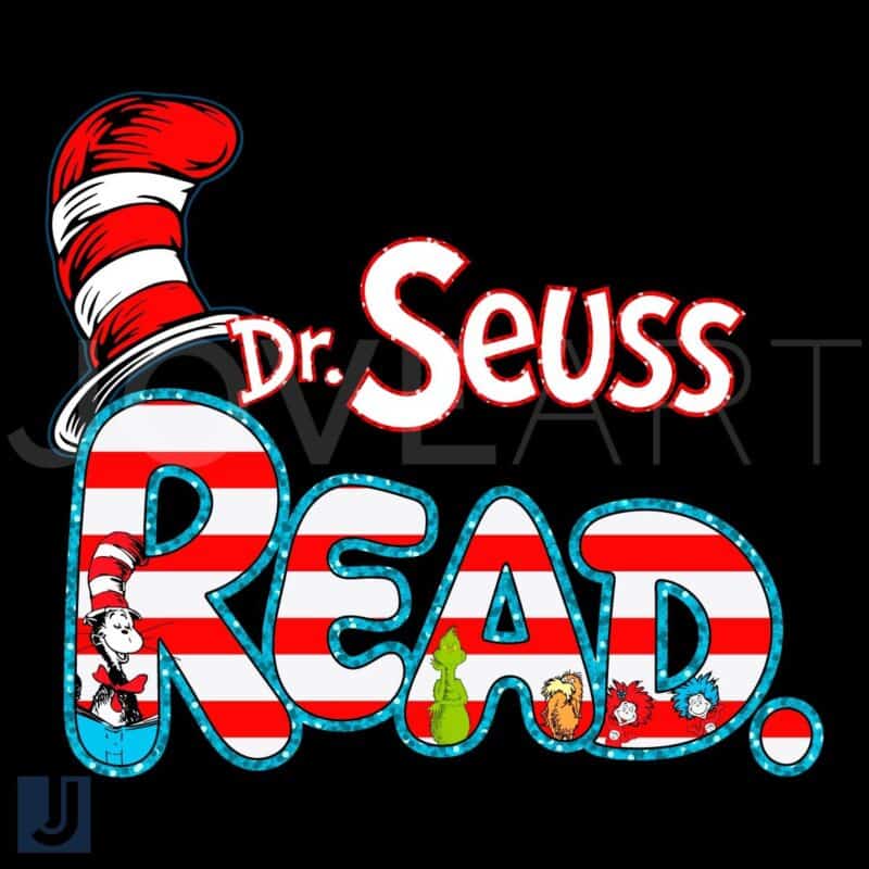 Dr Seuss PNG Cat in the Hat Grinch Lorax Thing 1 2