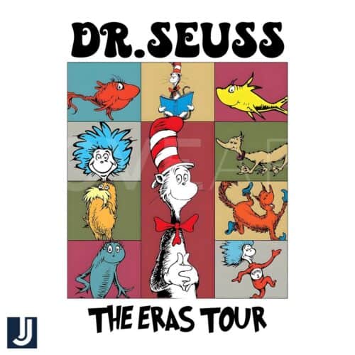 Dr Seuss The Eras Tour Characters PNG Download