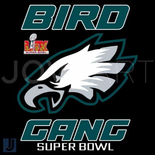 Eagles Logo Birds Gang Super Bowl LIX Champions PNG