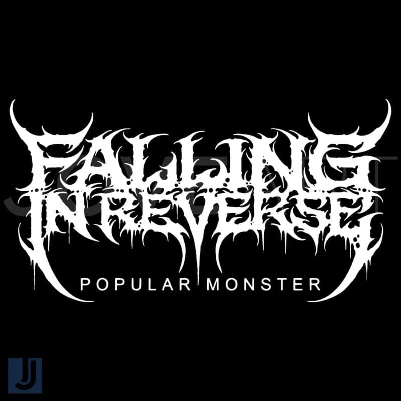 Falling In Reverse Popular Monster Logo SVG for Rock Fans