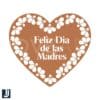 Feliz Día de las Madres Heart Mom SVG Cut File