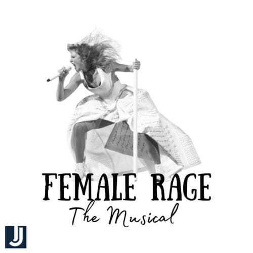 Female Rage The Musical Taylor Swift PNG Design