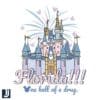 Florida One Hell of a Drug Disney Castle SVG File