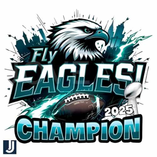 Fly Eagles 2025 Champions Philadelphia Eagles PNG