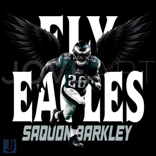 Fly Eagles Fly Saquon Barkley 26 Philadelphia Eagles PNG