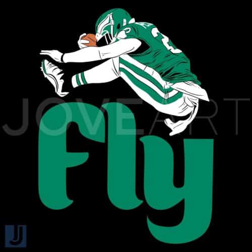 Fly Eagles Fly Saquon Barkley Philadelphia Eagles SVG