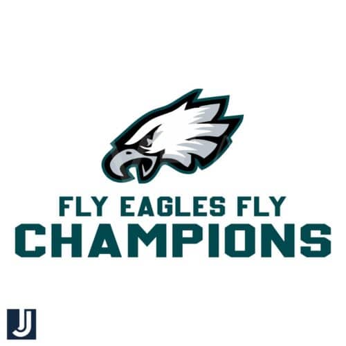 Fly Eagles Fly SVG Super Bowl 2025 Champions Design