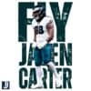 Fly High Jalen Carter Eagles Super Bowl LIX PNG Design