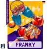 Franky One Piece x LA Lakers PNG Bold Unique Design