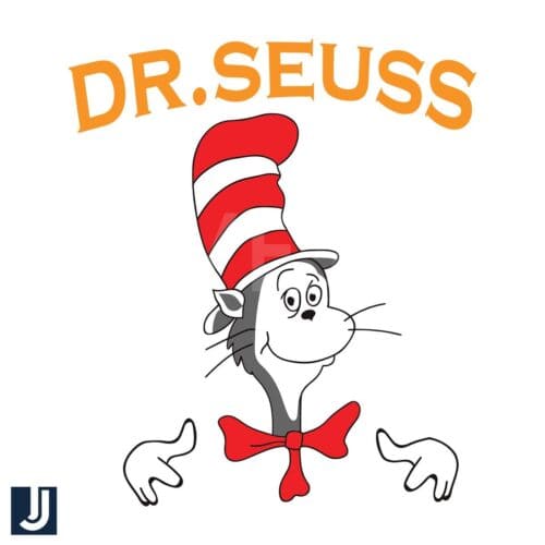 Funny Dr Seuss Cat in the Hat SVG File for Instant Download