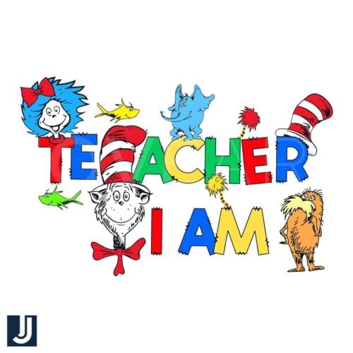 Funny Dr Seuss Day SVG File for Teachers Digital Download