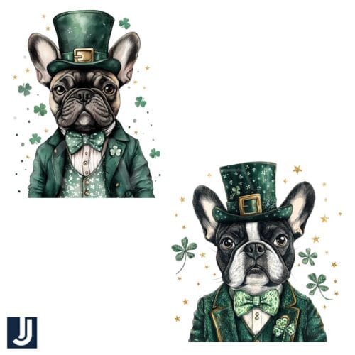 Funny St Patricks Day Dog PNG for Lucky Laughs