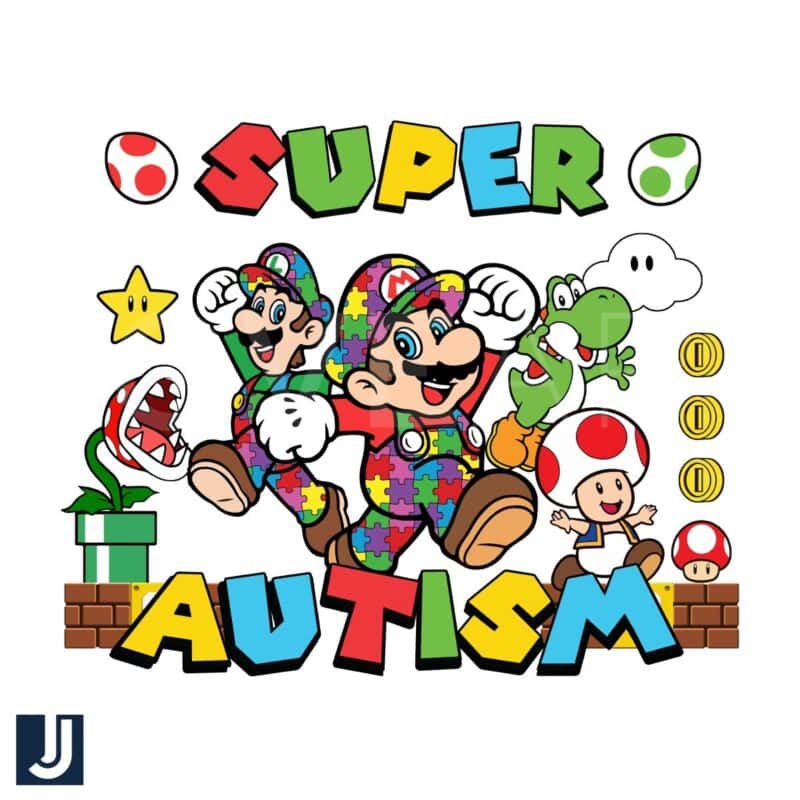 Funny Super Autism Super Mario Game PNG