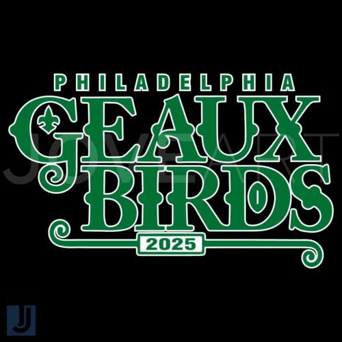 Geaux Birds Philadelphia Eagles Super Bowl 2025 SVG Design