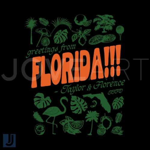 Greetings from Florida SVG Taylor Florence Design