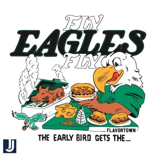 Guy Fieris Flavortown Eagles Fly SVG Philly Pride Design