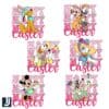 Happy Easter Disney Friends Spring Bundle PNG