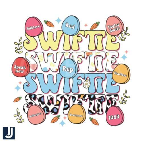 Happy Swiftie Easter Eggs Taylor Albums PNG