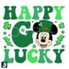 HappyGoLucky Mickey Leprechaun Hat SVG Design