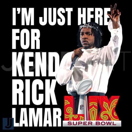 Here for Kendrick Lamars Super Bowl 2025 Halftime Show SVGPNG