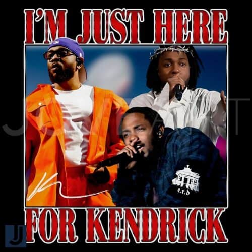 Here for Kendricks Super Bowl 2025 Halftime Show SVGPNG Magic