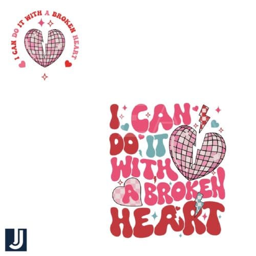 I Can Do It With a Broken Heart Swift SVG TTPD Design