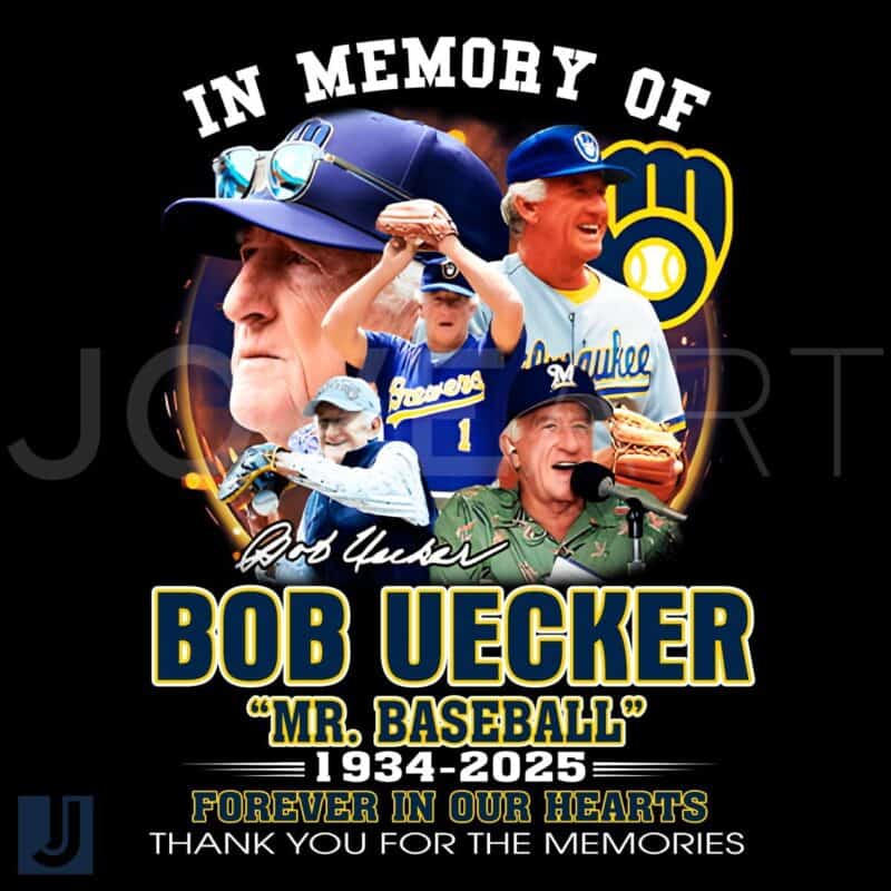 In Memory of Bob Uecker Mr Baseball 19342025 PNG