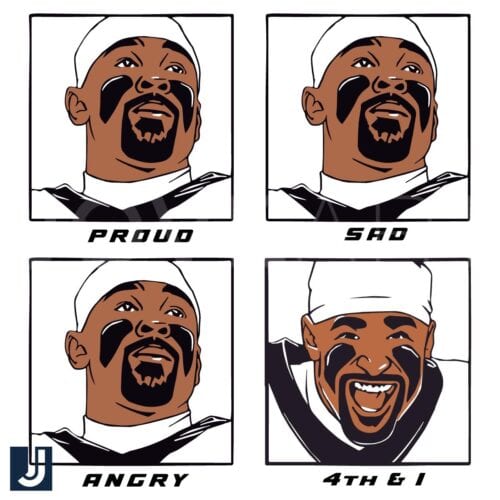 Jalen Hurts Meme Magic Funny Faces SVG Collection