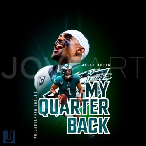 Jalen Hurts Thats My Quarterback Philadelphia Eagles PNG