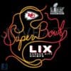 Kansas City Chiefs Super Bowl LIX Logo Necklace PNG