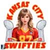 Kansas City Swifties Super Bowl LIX Travis Taylor PNG