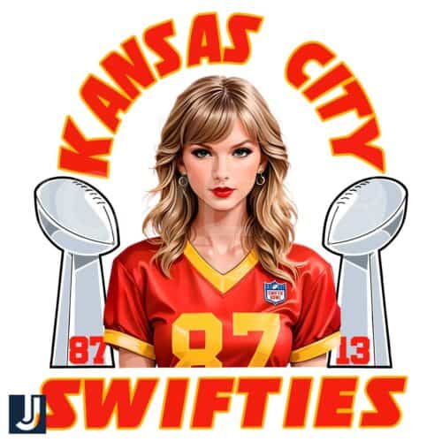 Kansas City Swifties Super Bowl LIX Travis Taylor PNG