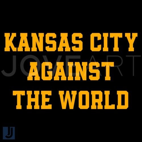 Kansas City vs The World Super Bowl LIX SVG Design