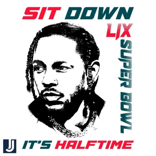 Kendrick Lamar Sit Down Halftime Show LIX Super Bowl SVG