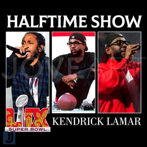 Kendrick Lamar Super Bowl 2025 Halftime Show PNG Magic