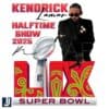 Kendrick Lamar Super Bowl 2025 LIX Halftime Show Logo PNG
