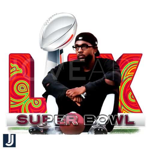 Kendrick Lamar Super Bowl LIX Halftime Show Logo PNG