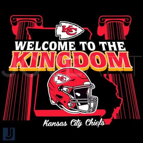 Kingdom Pride Kansas City Chiefs Helmet SVG Design