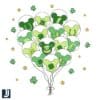 Leprechaun Mickey SVG Green Balloon for St Patricks Day
