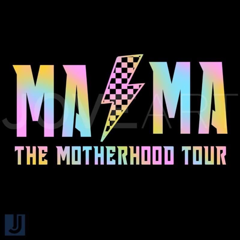 Lightning Bolt Mama PNG The Ultimate Motherhood Tour