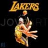 Los Angeles Lakers x One Piece Monkey D Luffy PNG Download