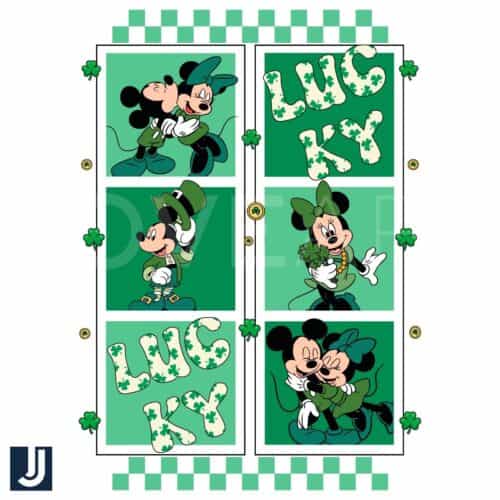 Lucky Checkered Mickey Mouse Friends Photos PNG