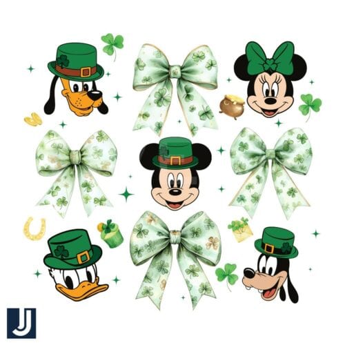 Lucky Coquette Bow Leprechaun Disney Friends PNG