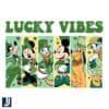 Lucky Vibes Mickey Friends Collage PNG