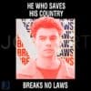 Luigi Mangione Saving His Country Breaking No Laws PNG
