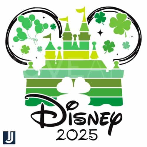 Magical Kingdom St Patricks Day 2025 PNG