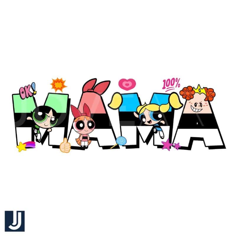 Mama Powerpuff Girls Cartoon PNG