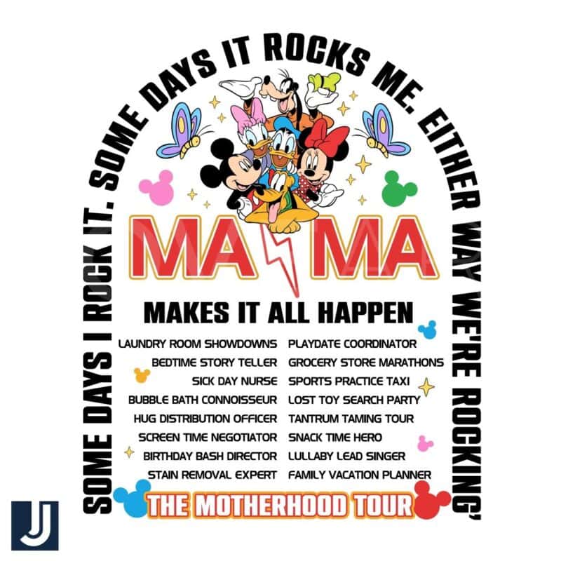 Mama Rock Tour Makes It Happen Mothers Day PNG