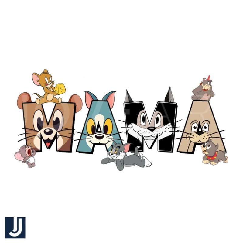 Mama Tom And Jerry Cartoon PNG